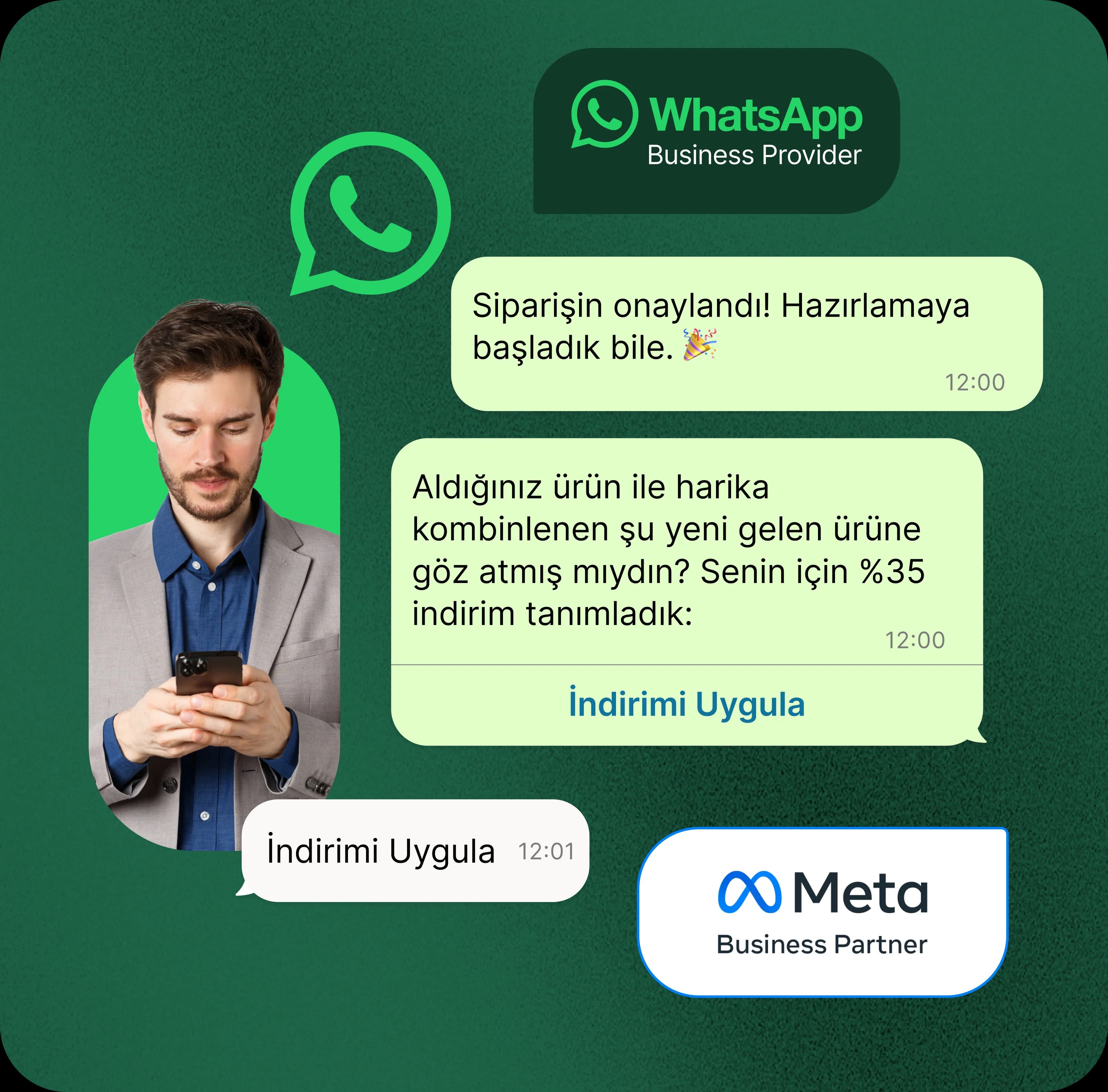 Müşterileriniz neredeyse orada satış yapın: WhatsApp ticaret dönemi
