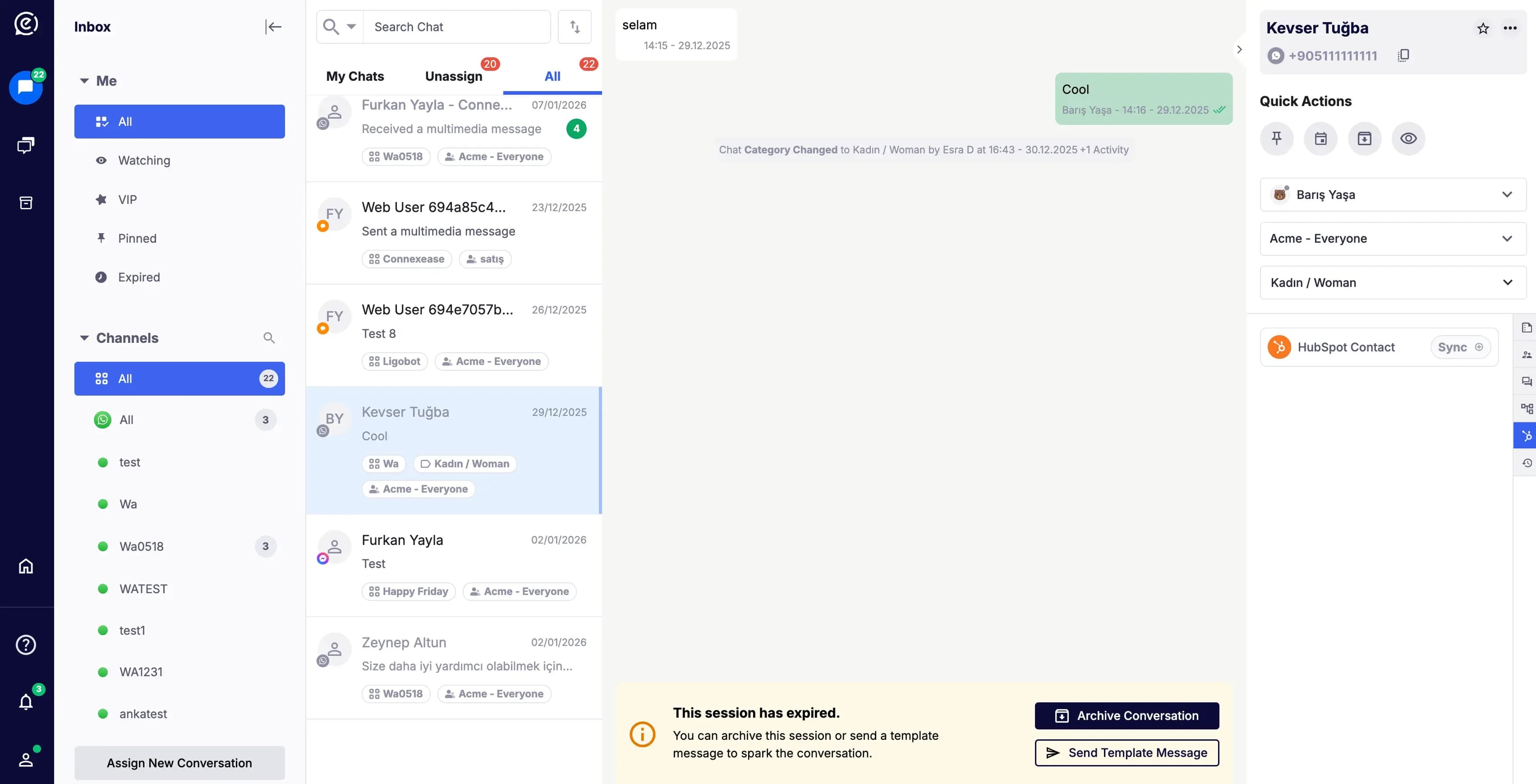 Connexease Kanallar: Markanızın İletişimini Tek Akışta Birleştirin
